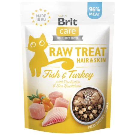 Brit RAW Treat Cat Hair & Skin, 40 g