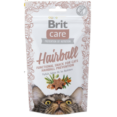 Brit Care Cat Snack Hairball 50 g