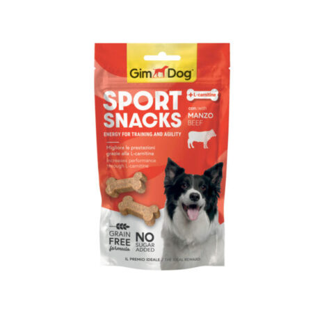 GD SPORT SNACKS WITH BEEF 60GR