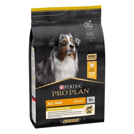 Pro Plan Dog Adult Light or Sterilised Chicken