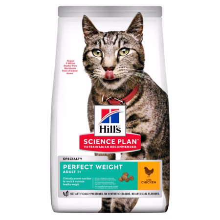 Perfect Weight – Croquettes pour Chat Adulte (1+) – au Poulet
