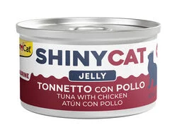 Gim Cat Shiny Cat en gelée de thon et poulet 70g