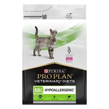 Veterinary Diets Feline Ha St/Ox Hypoallergenic - Croquettes pour Chat sujets à l'Allergie Alimentaire