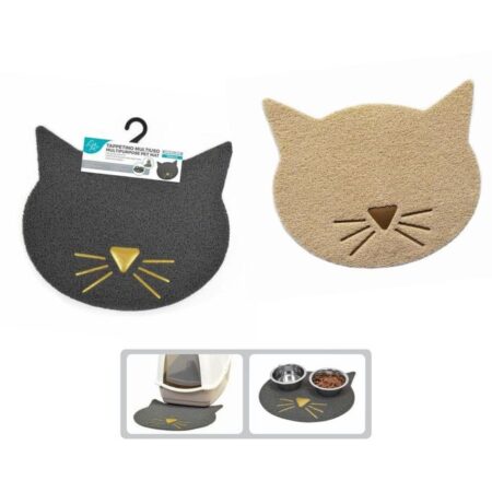 Tapis multifonction chat 37x43 cm couleurs ass.