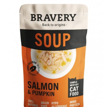 BRAVERY Soup Salmon & Pumpkin 40gr