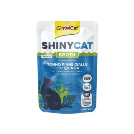 Sachet Gimcat Shinycat Thon albacore et quinoa 70 g
