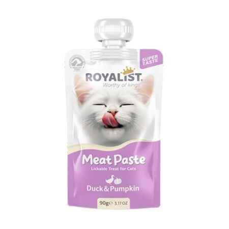 ROYALİST MEAT PASTE CAT DUCK & PUMPKİN 90 GR