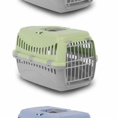 Cage de transport gipsy porte plastique - chien et chat