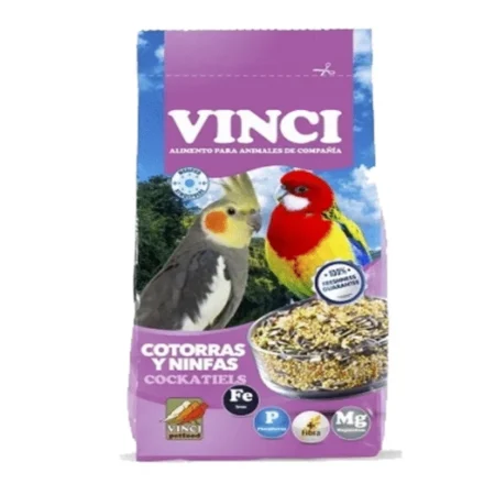 VINCI Oiseaux Perroquets et Calopsitte 1 Kg