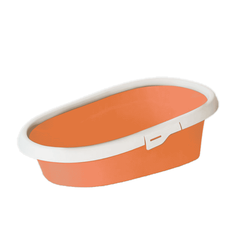 Bac-a-litiere-Orange-Mini