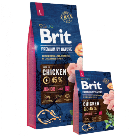 Brit Premium by Nature Croquettes Chiot Large 15kg