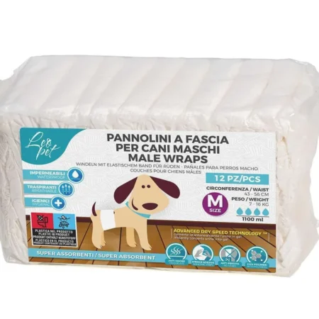 Couche à ceinture pour chiens mâles M 7-16 kg