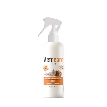 Lotion VetoCare Lotion VetoCare Nettoyante yeux - Hydrate & Lubrifie Pour Chien Et Chat 50ml