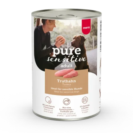 MERA PS NASSFUTTER MEAT TRUTHAHN 400GR