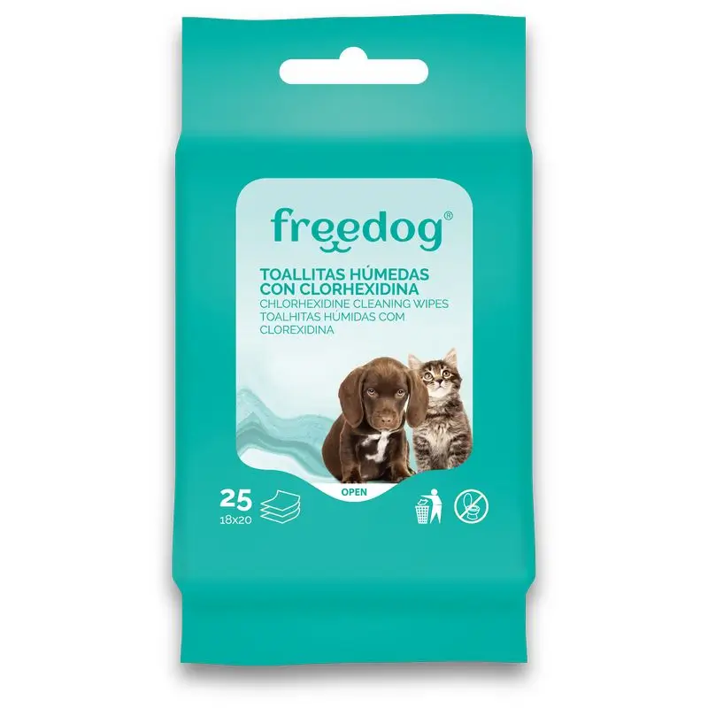 freedog-toallitas-clorhexidina-pocket-25uds