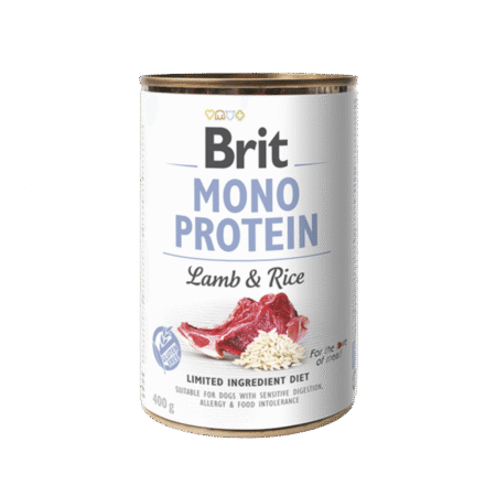 Brit Mono Protein – Lamb & Rice 400g