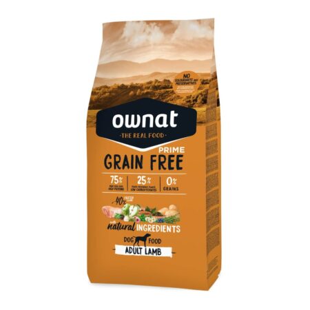 Grain free OWNAT GF PRIME ADULT LAMB (DOG)
