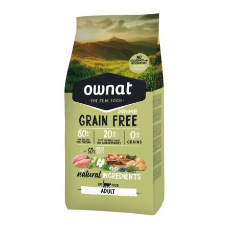 Grain free OWNAT GF PRIME ADULT CHICKEN&TURKEY (CAT)