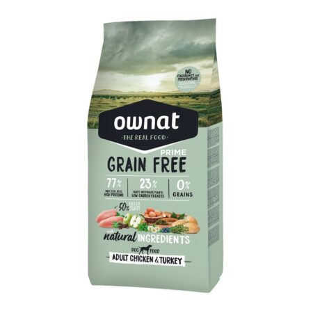 Grain free OWNAT GF PRIME ADULT CHICKEN&TURKEY (DOG)