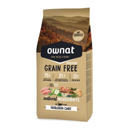 Grain free OWNAT GF PRIME HAIR&SKIN (CAT)