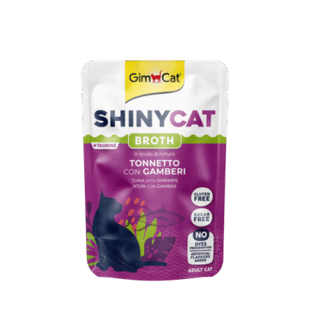 Shinycat Sachet Thon et Crevettes, nourriture pour chat 70 g