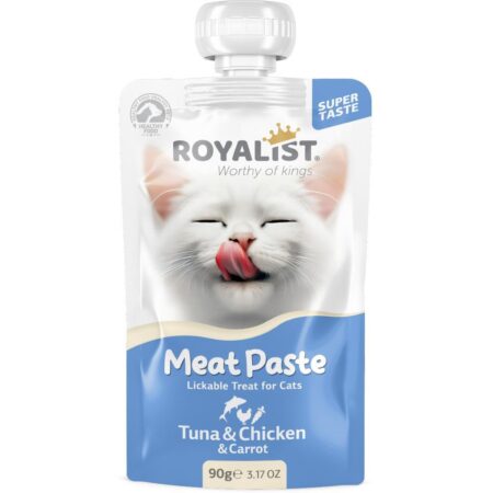 Royalist Cat Meat Paste Tuna&Chicken&Carrot 90Gr
