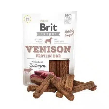 Brit Jerky-Venison Protein Bar 80 g