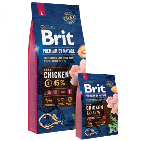 Brit Premium by Nature Junior L 3kg | 15 kg