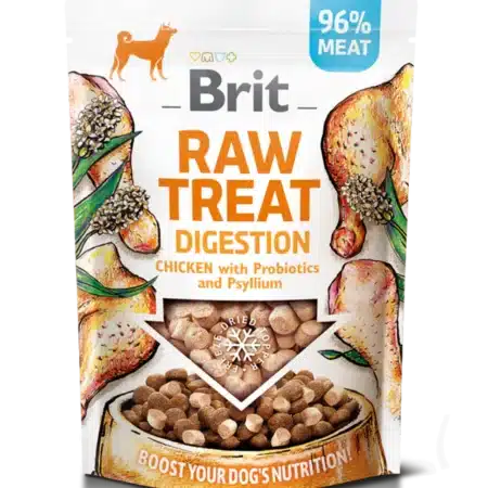 Brit Raw Treat Digestion. Freeze-dried treat and topper. Chicken, 40