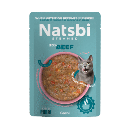 NATSBI STEAMED Cat steamed beef 80g