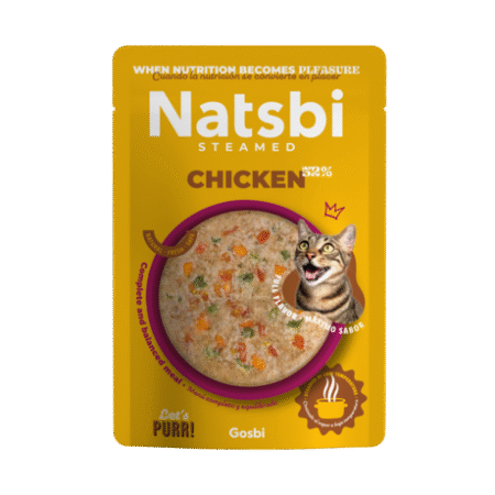 NATSBI STEAMED  Cat steamed chicken 80g