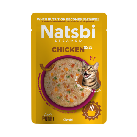 Natsbi Cat Steamed Chicken