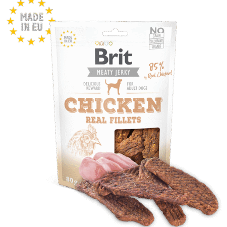 Brit Jerky-Chicken Fillets 80 g