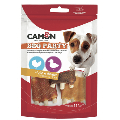 Camon BBQ Party Poulet et Canard 114 g.