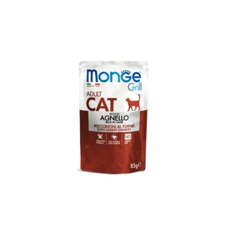 MONGE GRILL Cat Adult Lamb 85g MONGE GRILL Cat Adult Lamb 85g MONGE GRILL Cat Adult Lamb 85g MONGE GRILL Cat Adult Lamb 85g